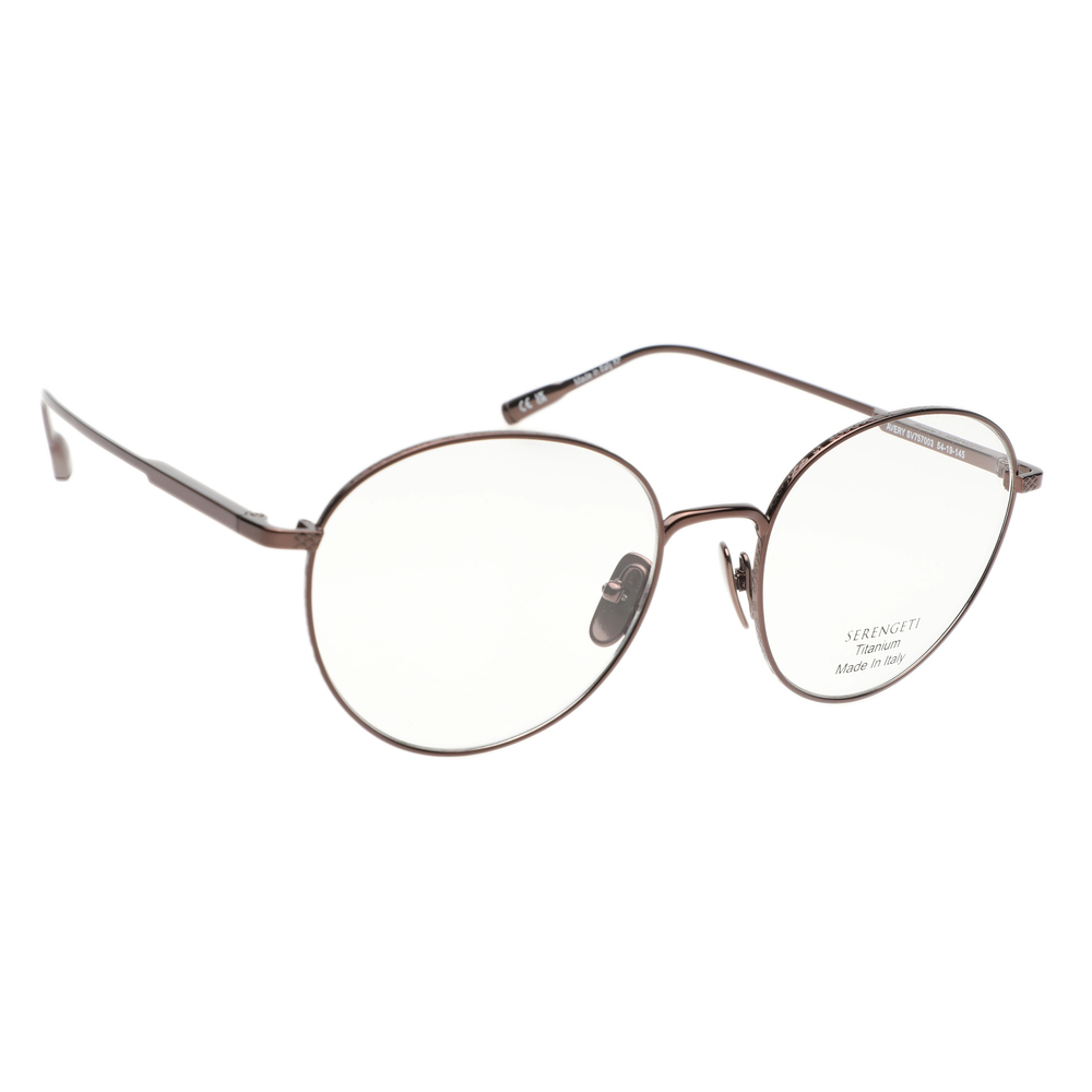 NWT Serengeti SV757003 Bronze Titanium 54mm Eyeglasses